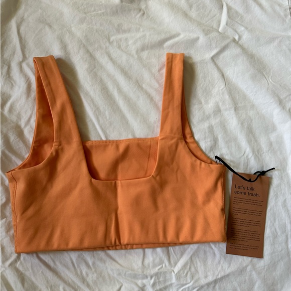 Girlfriend Collective Tommy Sports Bra Top NWT (Horizon Color) - Picture 3 of 6